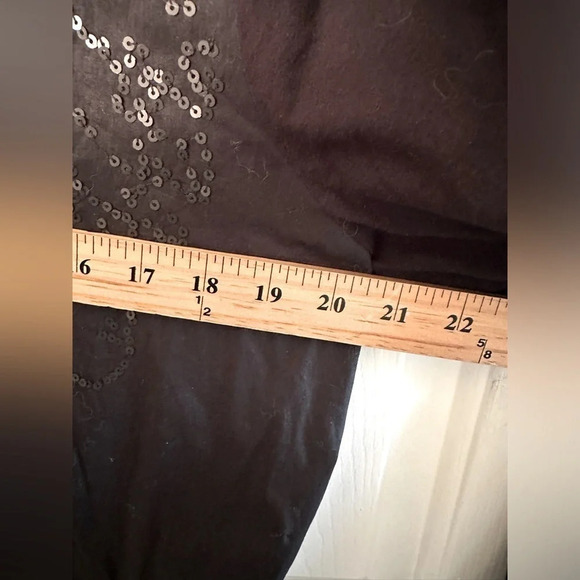 NWT PURE DKNY Black Large Snap Collared Shirt With Collar Cotton Knit - Picture 10 of 13